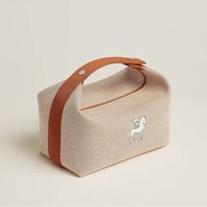 100% auth Hermes Bride-a-Brac Cabriole case, large model